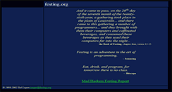 Desktop Screenshot of festing.org